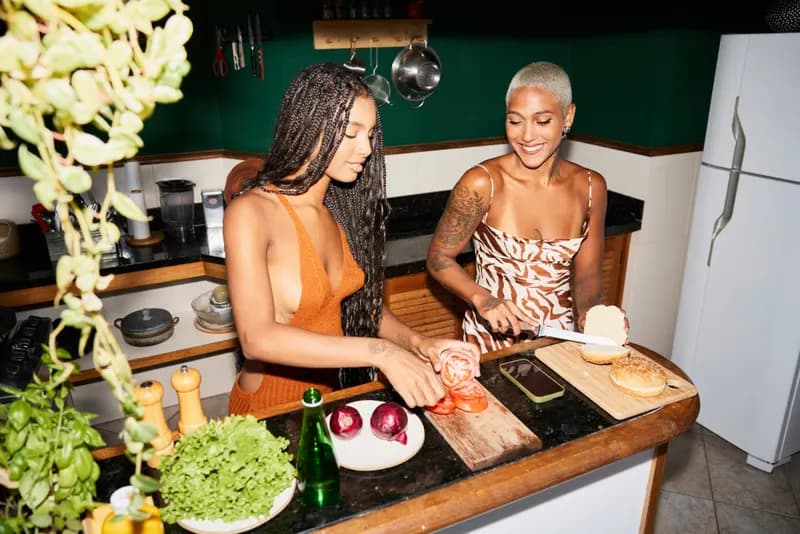 Cooking together