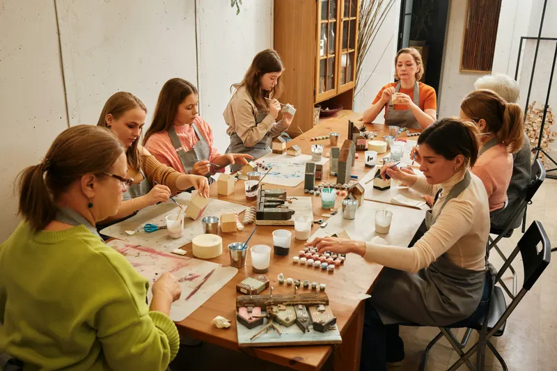 Making crafts